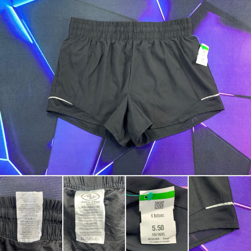 กางเกงวิ่ง Athletic Works “มือสอง” เอว 26-30
