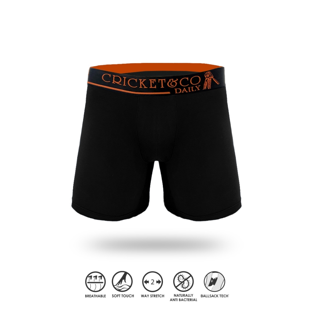 Cricket & Co กางเกงชั้นในผู้ชายรุ่น Bamboo แบบ Long Boxer มี 3 สี