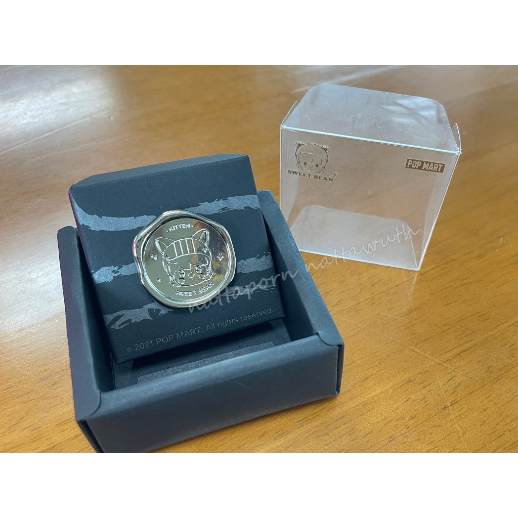 👑 เหรียญที่ระลึก SWEET BEAN 👑 POPMART Collectible Token/Coin