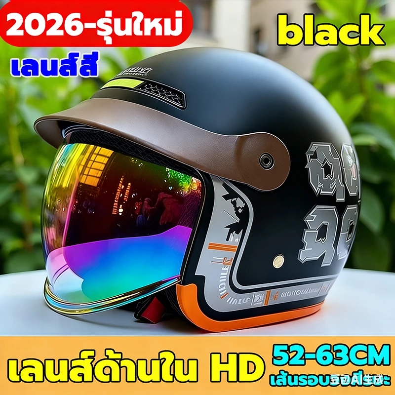 ทดลองใช้ฟรี 7 วัน โปรโมชั่นราคาสุดถูก หมวกกันน็อค รถจักรยานยนต์ Helmet กันลม กันน้ำ ทนต่อการใช้งาน หมวกกันน็อคเต็มใบ thumbnail 7