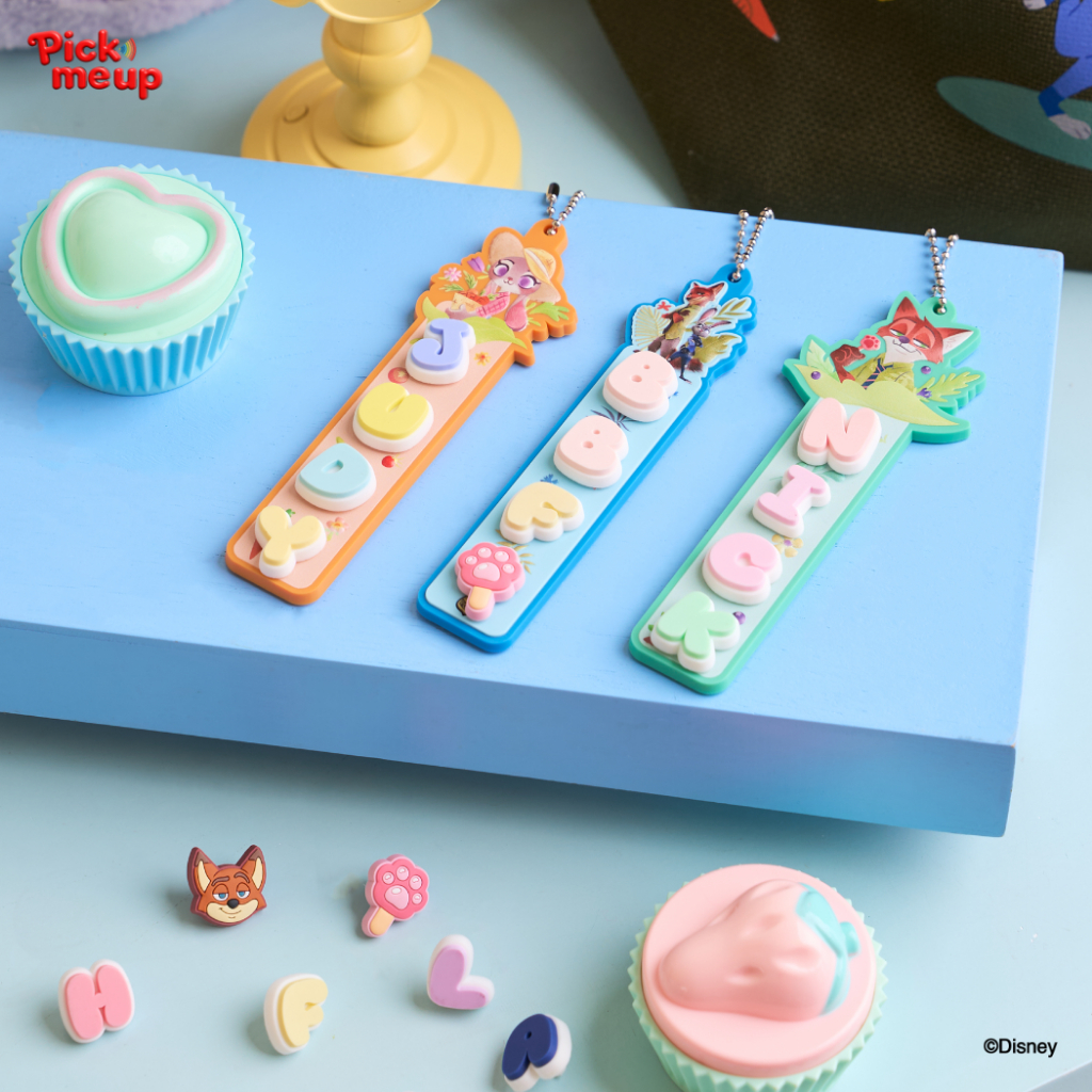 PickMeUp - Pick A Name Keychain & Luggage Tag พวงกุญแจใส่ชื่อได้ลาย ZOOTOPIA