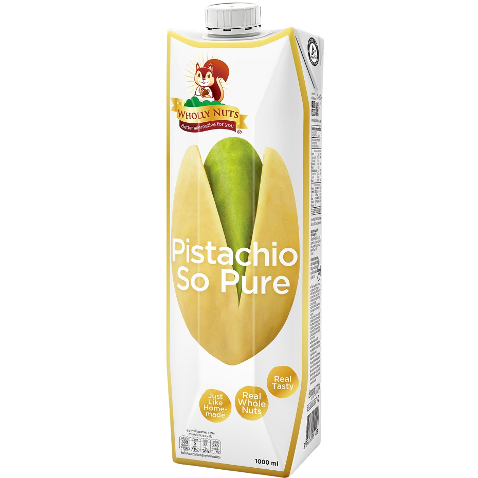 Wholly Nuts  Pistachio Milk  นมพิสตาชิโอ 1L