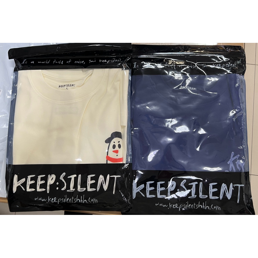 พร้อมส่ง KEEP SILENT  น้องออม ตัวใหม่ ไซส์ S