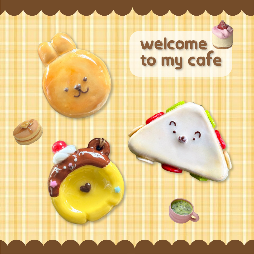 worry stone หินคลายกังวล 🍞🍓🍮 made to order