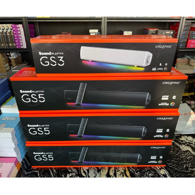 ลำโพง Creative Speaker Sound Blaster GS5 RGB Gaming Soundbar