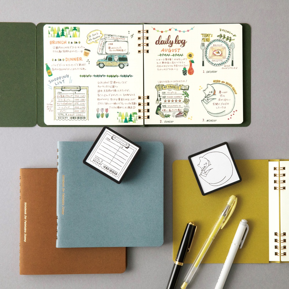 MIDORI Notebook for Stamp / สมุดสำหรับแสตมป์ แบรนด์ MIDORI จากประเทศญี่ปุ่น