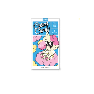 [ของแท้💯] OYoU Cotton Candy สี Ash คอนแทคเลนส์รายเดือน Lensfarhang