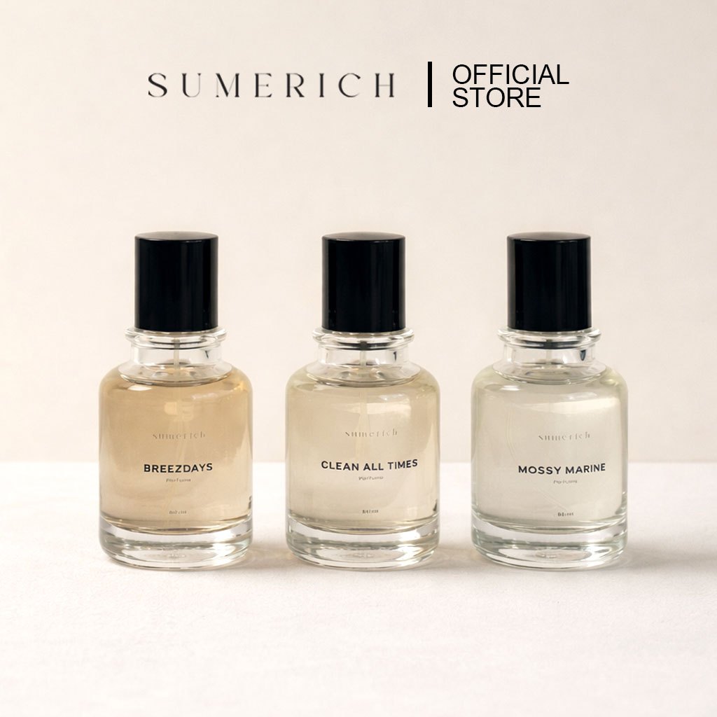 น้ำหอม Sumerich เกรดparfum ขวดใหญ่ 50mliรวมทุกลิ่น น้ำหอม unisex ผู้ชาย ผู้หญิง