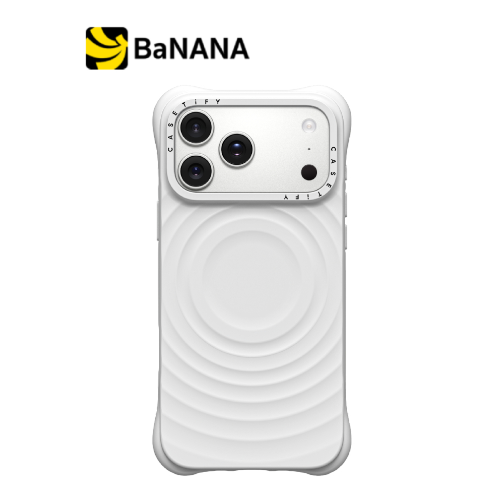 เคส Casetify สำหรับ iPhone 17 Pro Max The Ripple Case White by Banana IT