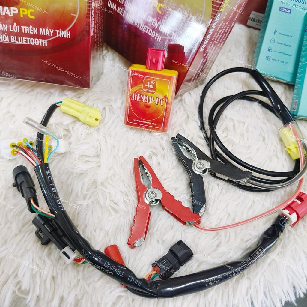 REMAP PC  อุปกรณ์ปรับแต่ง ECU รถจักรยานยนต์ YAMAHA และ HONDA