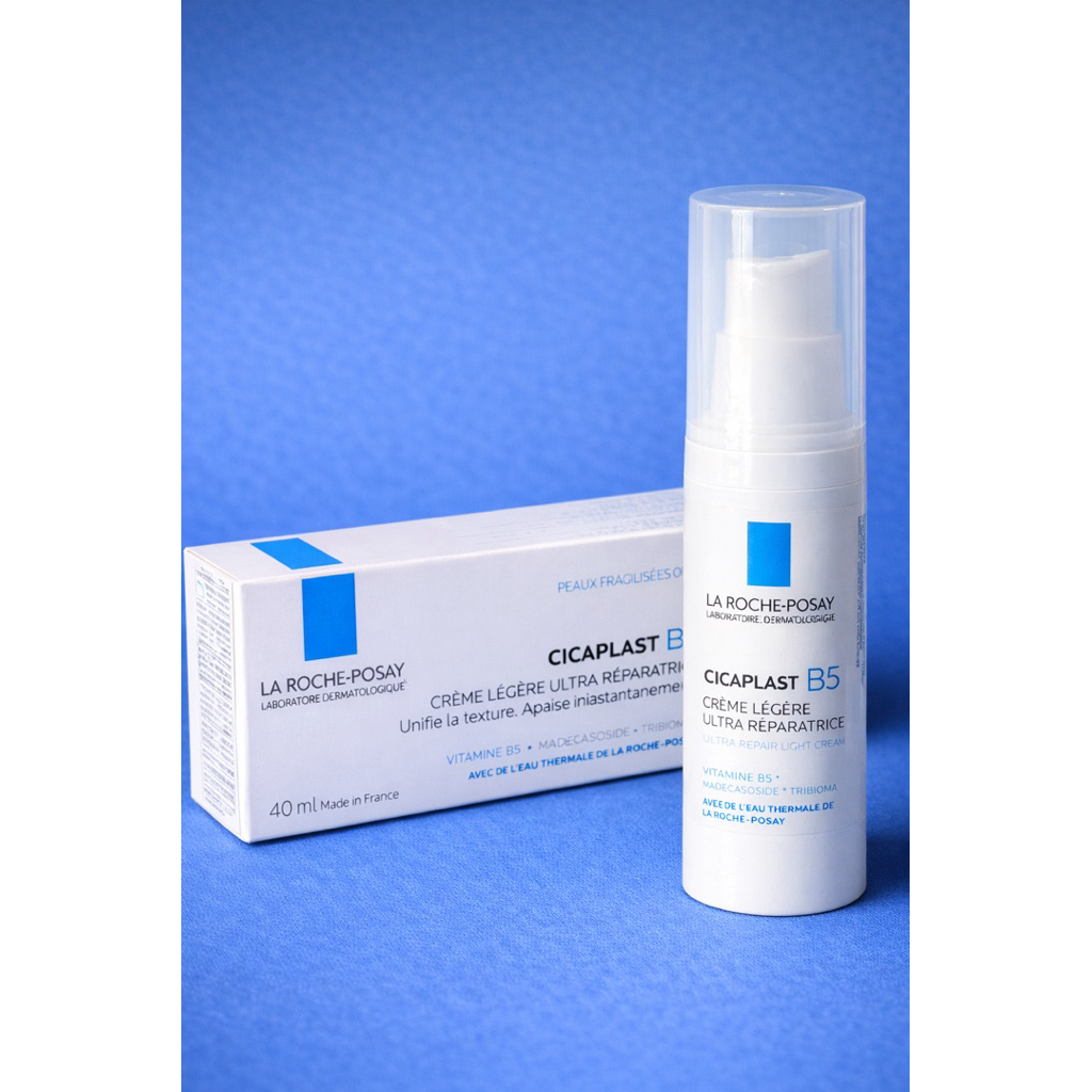 La Roche-Posay Cicaplast B5 Light Cream 40ml | ครีมซ่อมแซมผิว บางเบา ไม่อุดตัน (พรีออเดอร์)