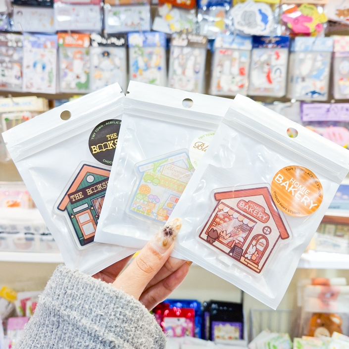 Tiny Town Standee สแตนดี้บ้านจิ๋ว ร้านขายของ สุดน่ารัก อบอุ่น ใช้ตั้งโชว์สวย ๆ [Chocopaws]