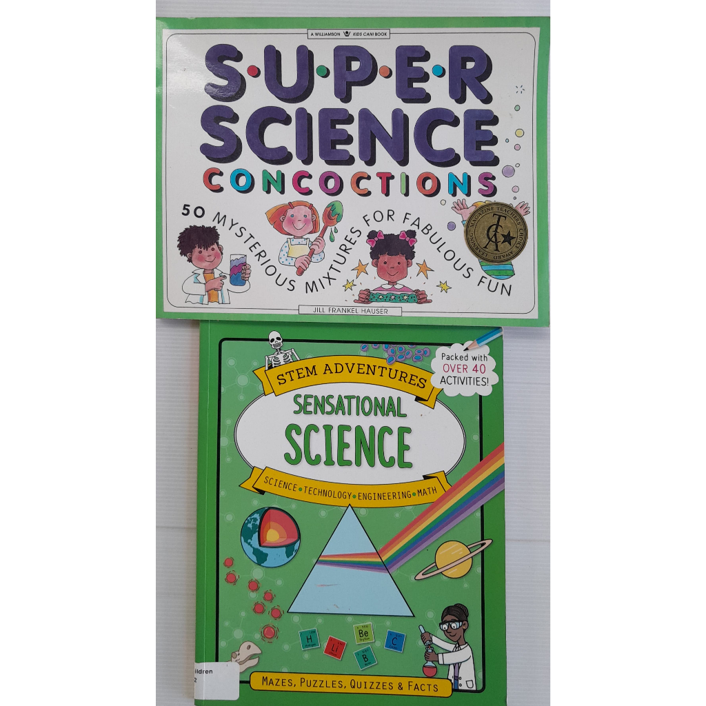 ks45-3 Super science concoctions, Sensational science หนังสือมือสอง ปกอ่อน