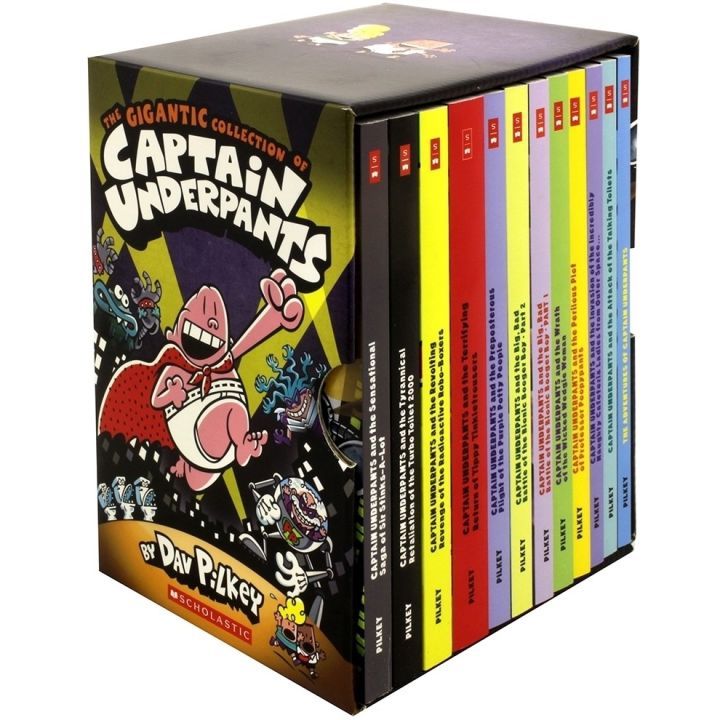 Captain Underpants：Children's Fun English Novels
