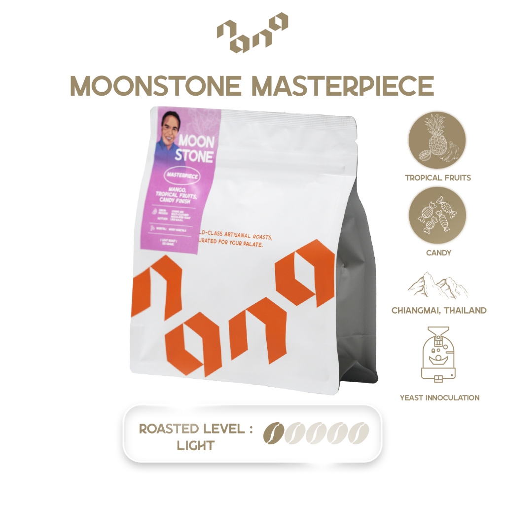 Moonstone Masterpiece 100g – Nana Coffee Roasters เมล็ดกาแฟ คั่วอ่อน