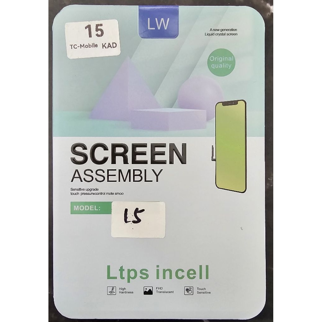 จอแสดงผลใช้สำหรับ iPhone 15 LTPS