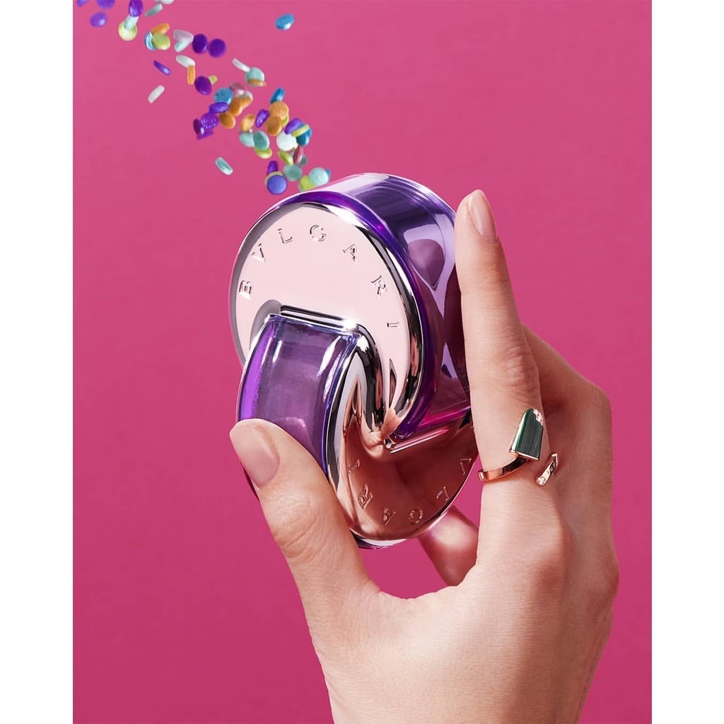 ✅ของแท้100%🔥Bvlgari Omnia Amethyste Eau de Toilette 65ml Perfumeน้ำหอมผู้หญิง 🎁มอบถุงเป็นของขวัญ - รูปที่ 4