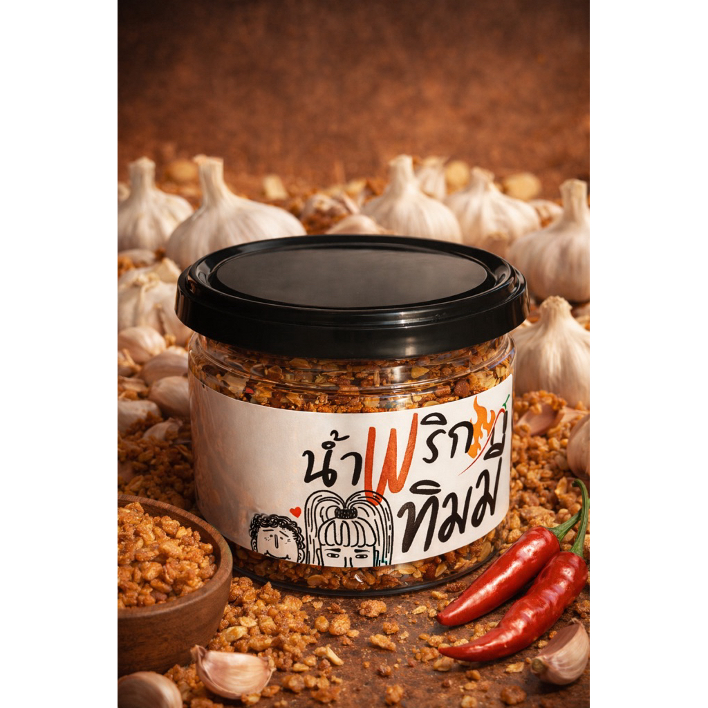 น้ำพริกกระเทียมเจียว