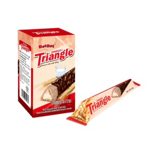 แดทแดท ช็อกโก ไตรแองเกิล วิทมิลค์ 10ก. / DatDat Choco Triangle with Milk 10g.
