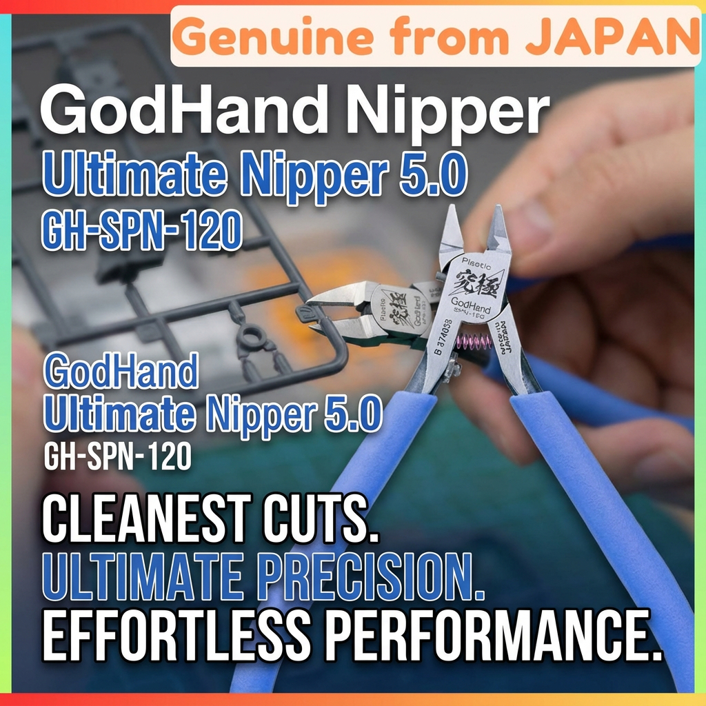 GodHand Nipper Ultimate Nipper 5.0 GH-SPN-120 — Hobby Tool