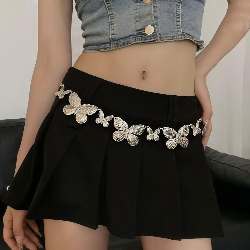 Lunar Blossom🎐เข็มขัดลำลอง  เข็มขัดเปลือกหอย  แฟชั่นระดับไฮเอนด์  เครื่องประดับแฟชั่น  สไตล์โบฮีเมียน  จัดส่งรวดเร็ว - รูปที่ 2