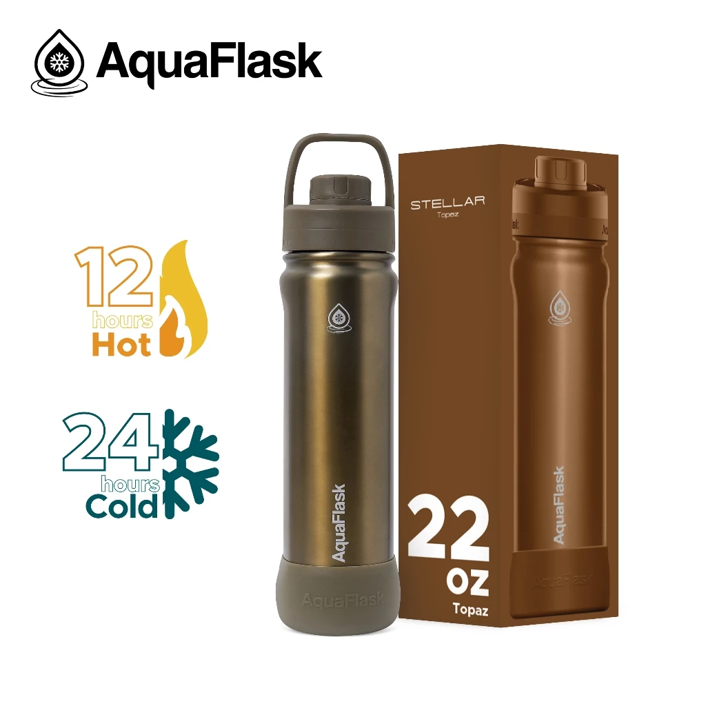 AquaFlask New Stellar 2026 Collection (22/32/40oz) กระบอกน้ำเก็บความเย็น กระติกน้ำสแตนเลส thumbnail 9