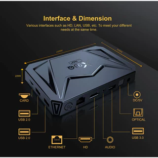 X96Q Pro PLUS Android 14 Smart TV box ALLWINNER H728 BT5.X Wifi6 LAN1000M