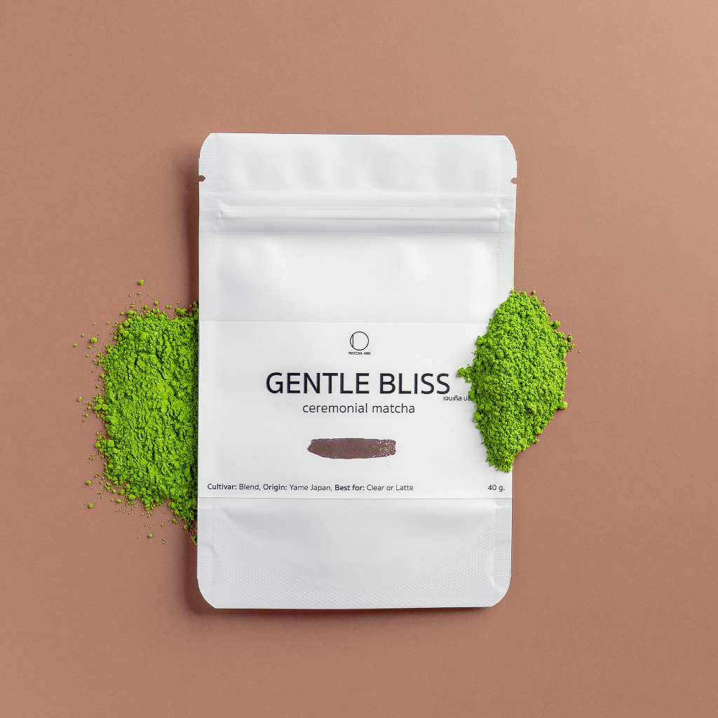 มัทฉะ Yame Gentle Bliss 30g โทนถั่วละมุน [Matcha AHH] มัทฉะแท้ 100% เกรดพิธีชงชา 30g จากยาเมะ ฟุกุโอ