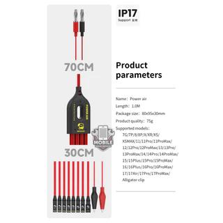 MECHANIC Power air IP7-17PM สายซัพพลาย เครื่องมือช่างซ่อมมือถือ