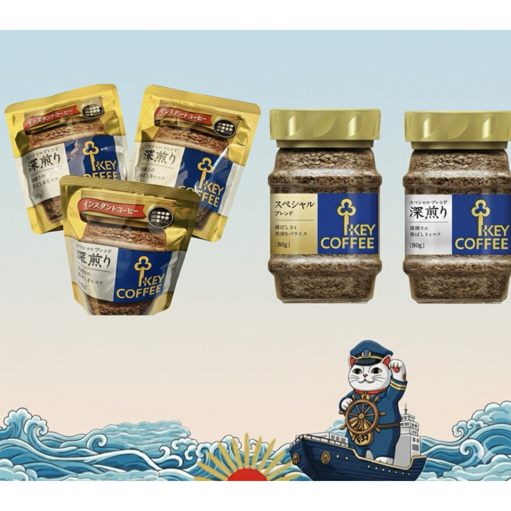 กาแฟ KEY COFFEE คีย์คอฟฟี่ กาแฟสำเร็จรูป