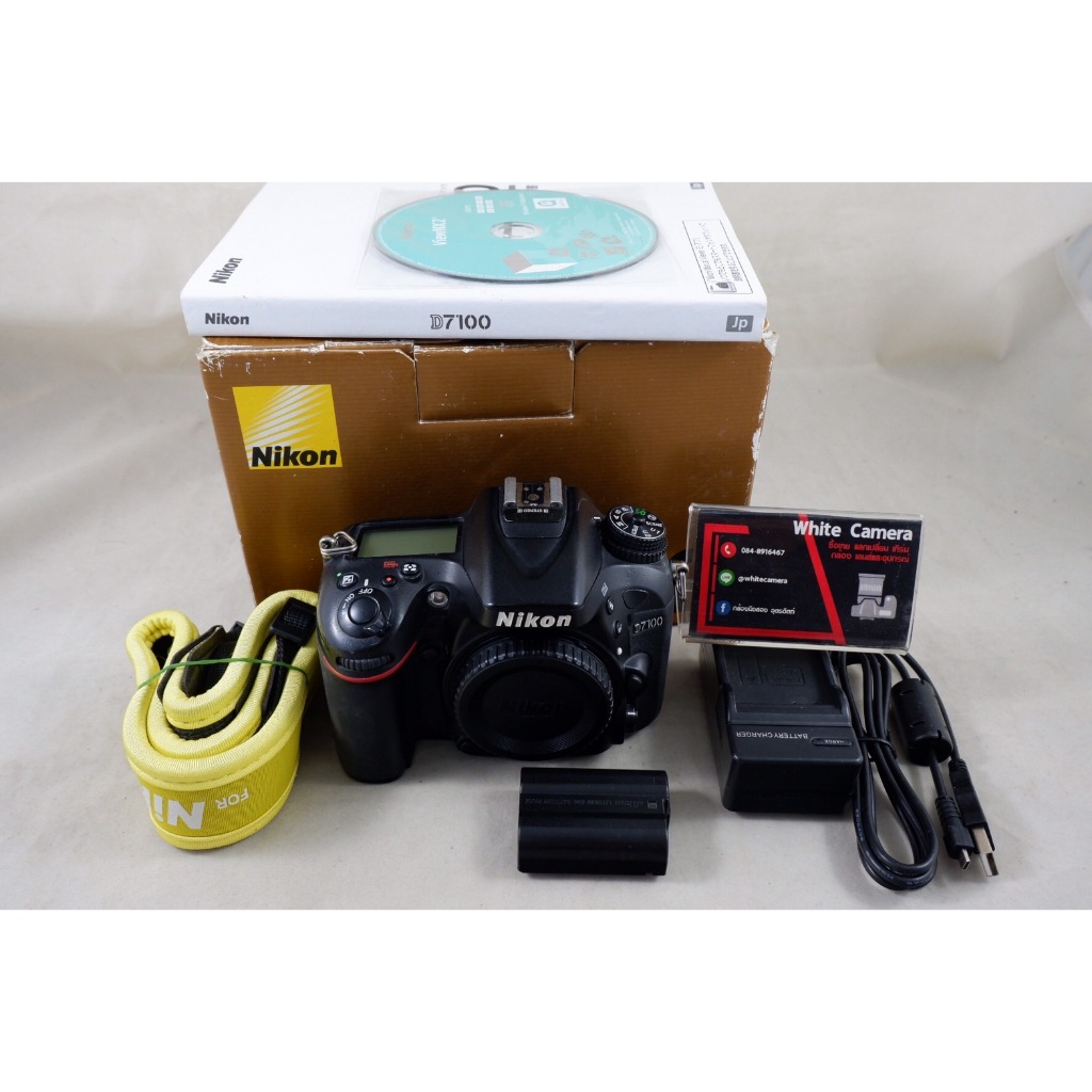 Nikon D7100 มีกล่องมือสอง (อ่านรายละเอียดก่อน)