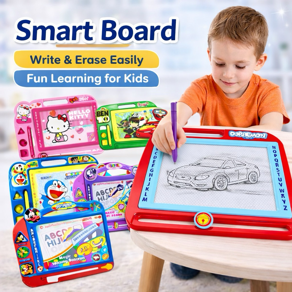 กระดาน กระดานวาดเขียน กระดานแม่เหล็ก เขียน-ลบ ได้ ลิขสิทธิ์แท้ สินค้าแบรนด์ดัง คุณภาพดี