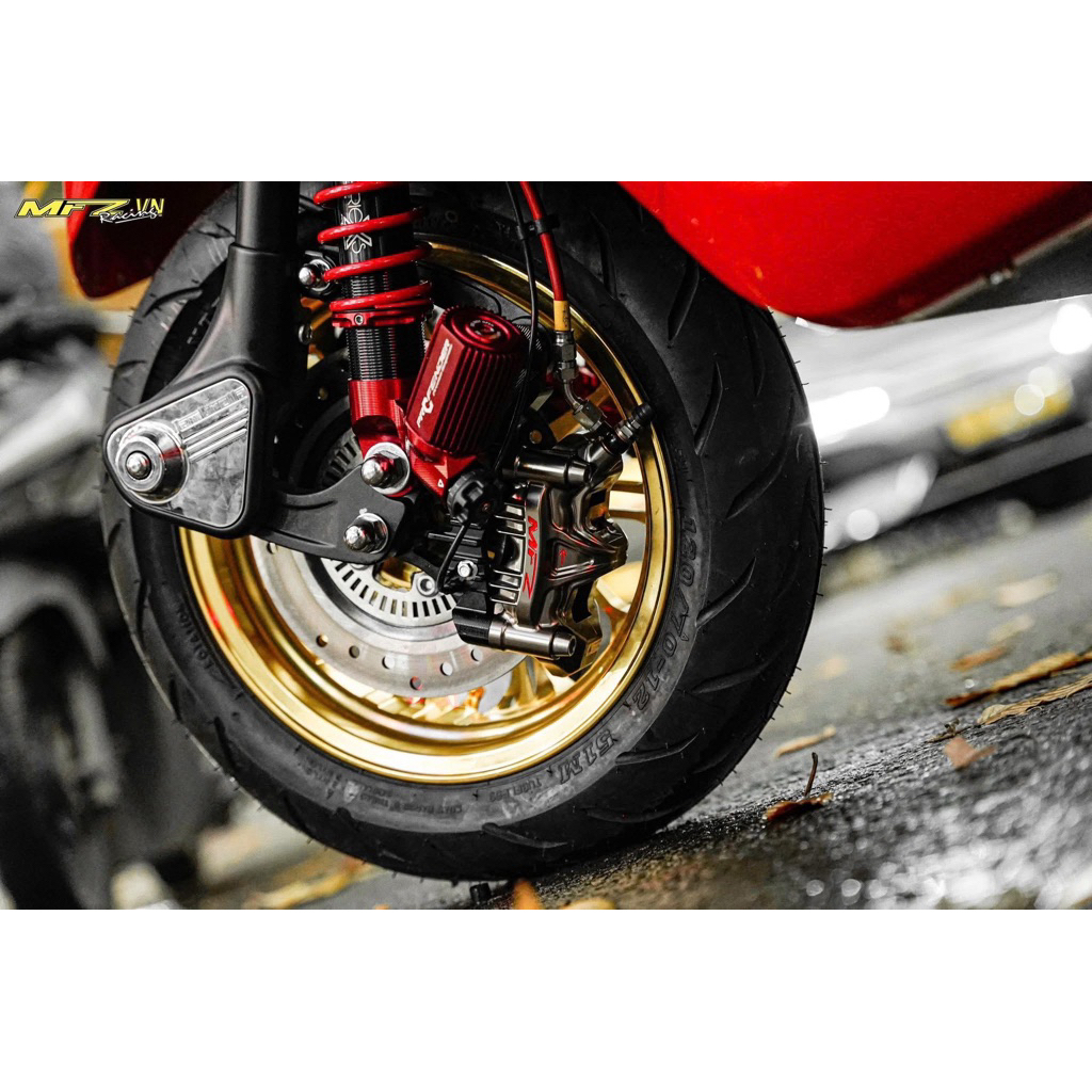GH ขาจับปั้มหน้าตระกูล 100 mm Lambretta X300