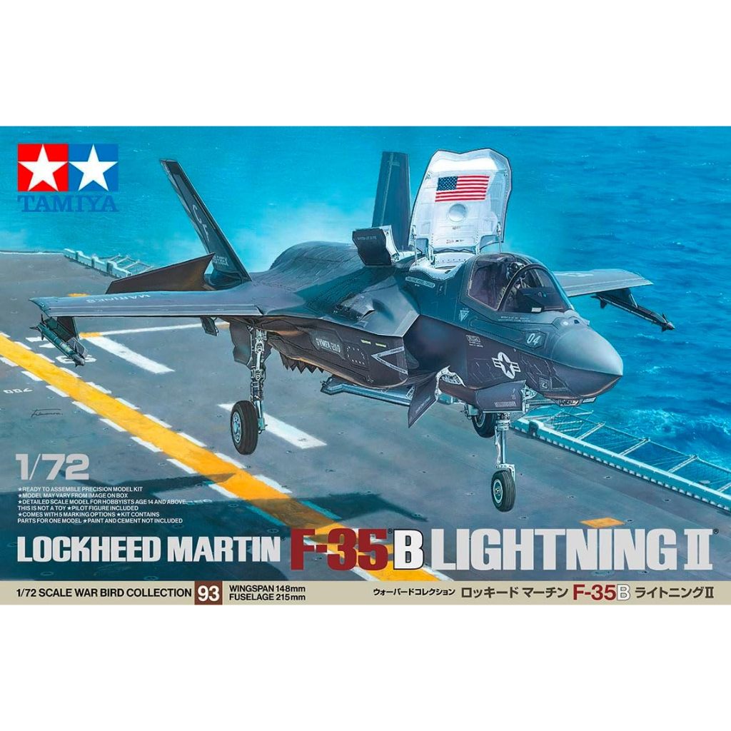 1/72 F-35B Lightning II Tamiya #60793 plastic model kits