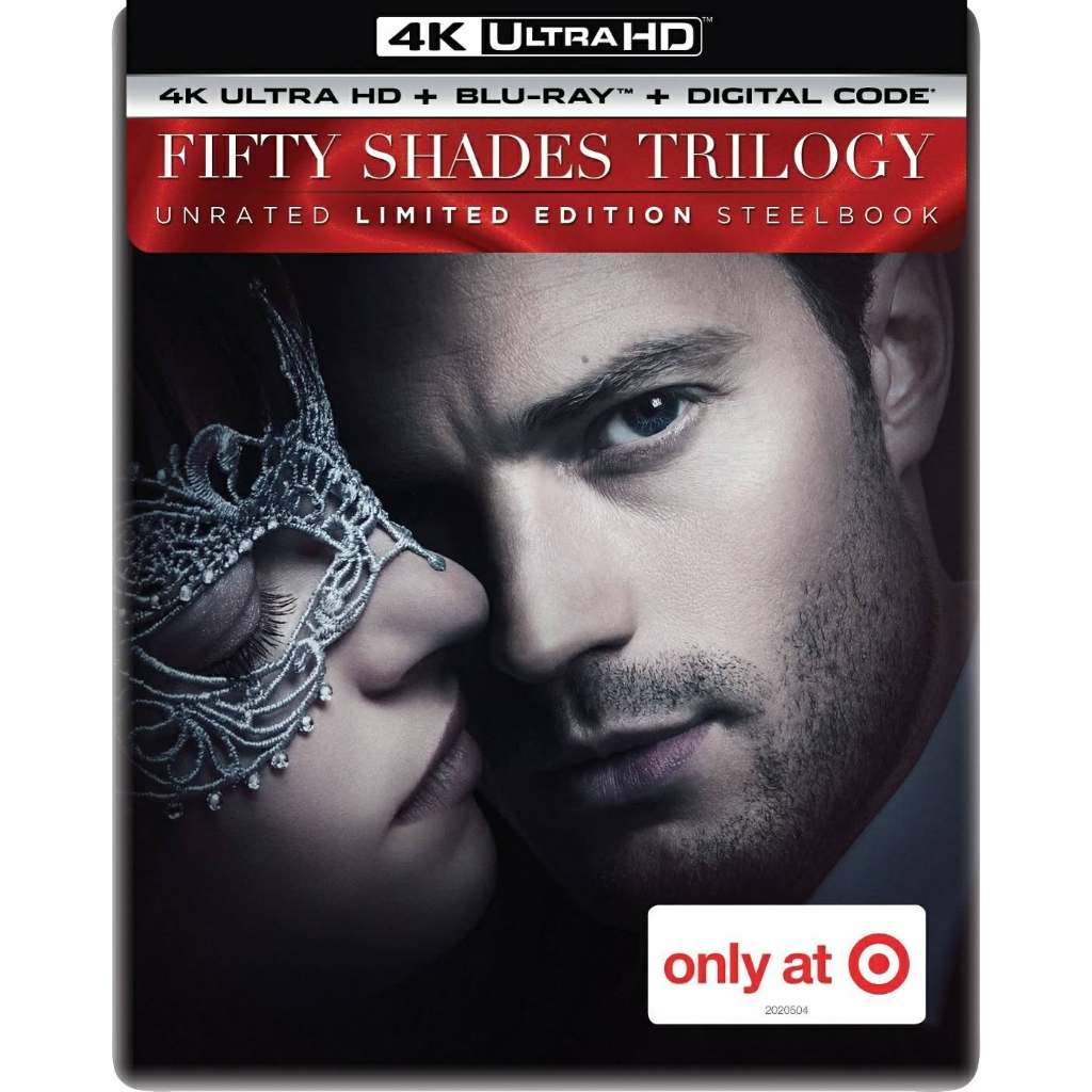 [Pre-Order] Fifty Shades: 3-Movie (Unrated Limited Edition / 4K Ultra HD + Blu-ray + Digital HD) แท้