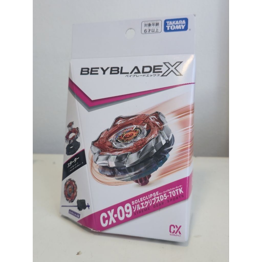 BEYBLADE X : CX-09 Starter Sol Eclipse D5-70TK [lot JP]
