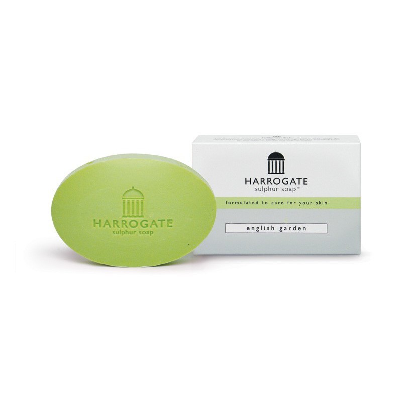 Harrogate Sulphur Soap (สบู่ซัลเฟอร์ ลดสิว ลดเชื้อแบคทีเรีย เชื้อรา ยีสต์ 50g.) ราคา ถูกที่สุด ดีลบีเคเค แกลเลอรีภาพที่ 4