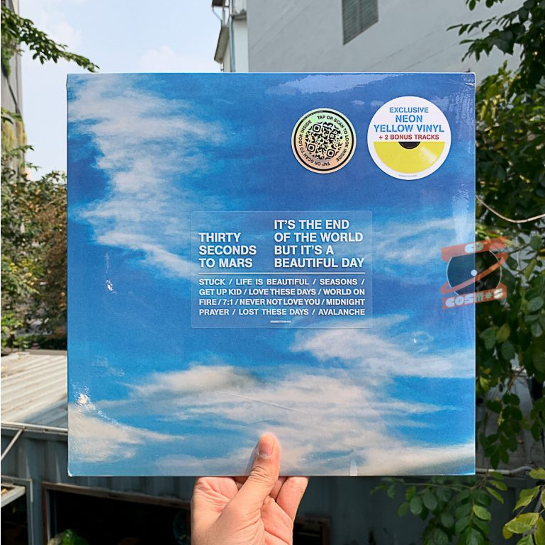แผ่นเสียง 30 Seconds To Mars – It’s The End Of The World But It’s A Beautiful Day (Yellow LP)(Vinyl)