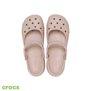 Crocs รุ่น Classic ผู้หญิง รองเท้าบัลเล่ต์ น้ำหนักเบา รองเท้…
