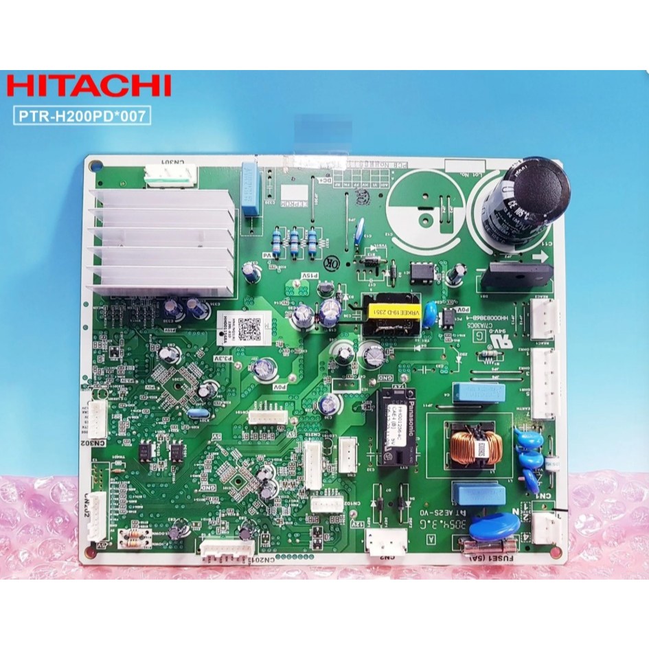 อะไหล่เเท้ศูนย์/แผงควบคุม PCB-MAIN/HITACHI/PTR-H200PD 007/ใช้กับรุ่น R-H200PD-1และR-H230PD-1
