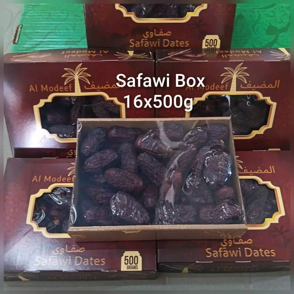 Safawi อินทผาลัม Safawi VIP Dates เกรดพรีเมี่ยมคัดพิเศษ บรรจุกล่อง ขนาด 500g คุณภาพสูง สะดวกต่อการใช้งานและเก็บรักษา