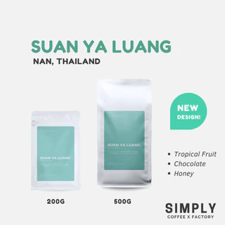 🔥 กาแฟดอยสวนยาหลวง จ.น่าน (Nan) บ้านสันเจริญ อาราบิก้า 100% กาแฟคั่วใหม่ Simply Coffee Roasters