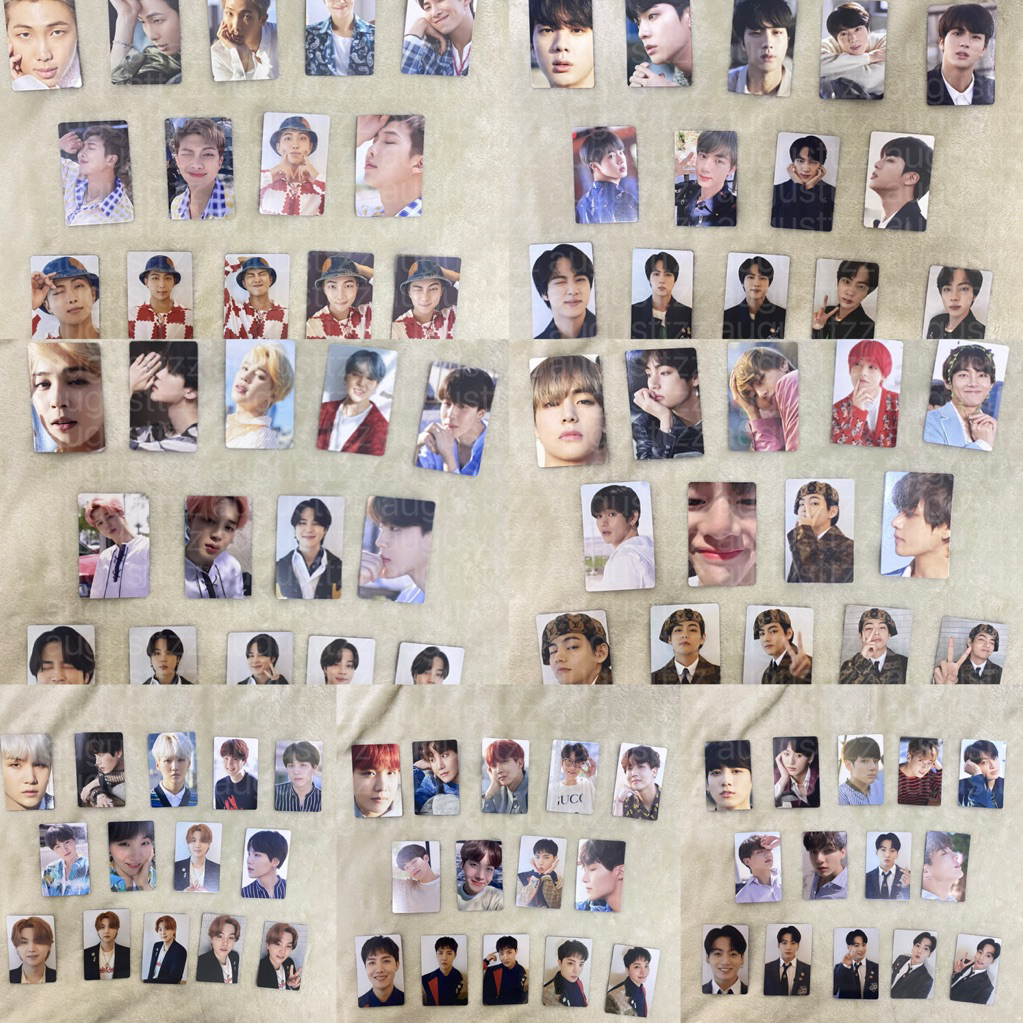 [พร้อมส่ง ไม่พรีอ่านรายละเอียดในภาพ]เลือกใบได้ การ์ด dicon bts ของแท้ การ์ดบังทัน