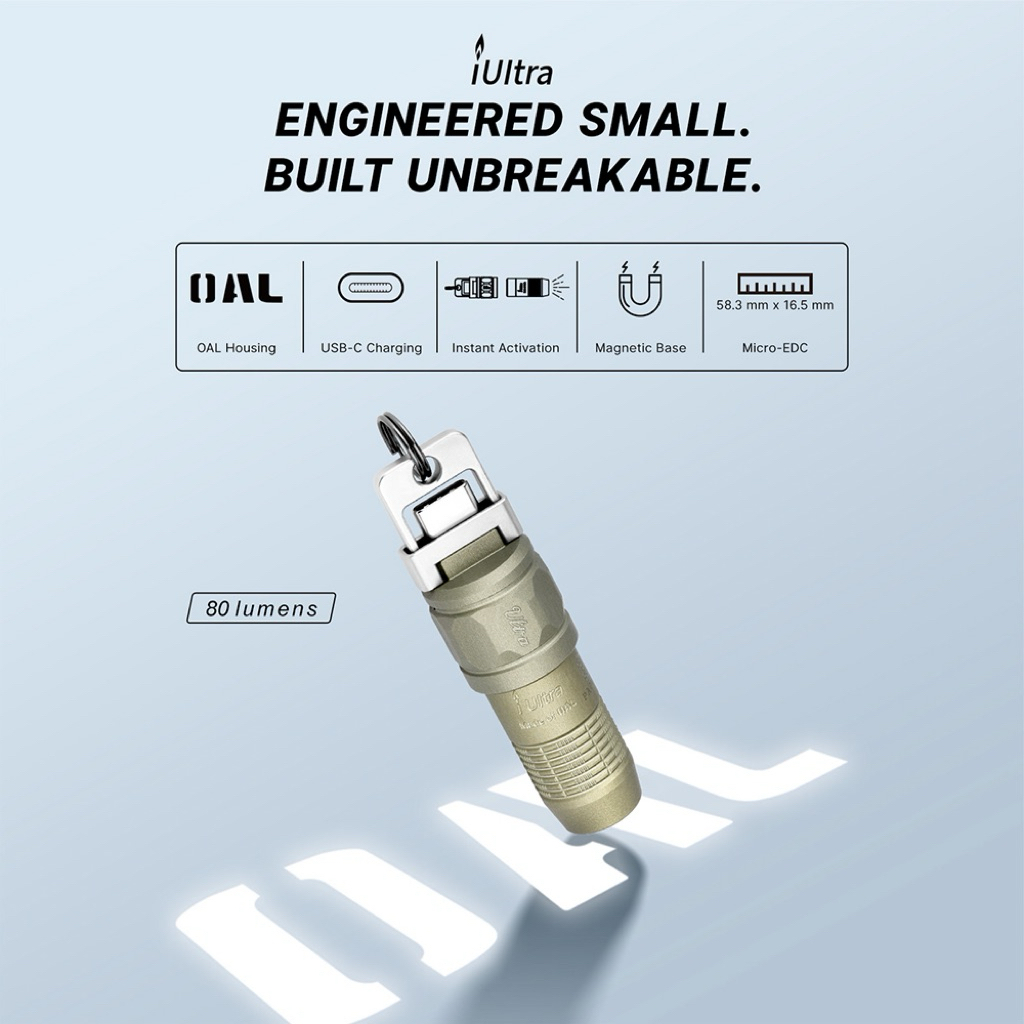 OLIGHT iUltra OAL ไฟฉายพวงกุญแจ