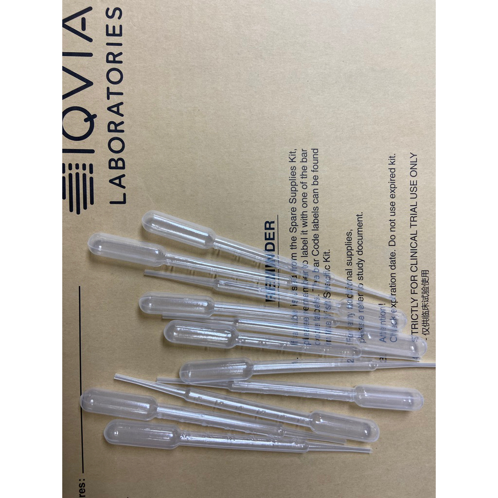 ดร๊อปเปอร์ ปิเปตต์ พลาสติก 3มล. (Pipette Dropper)