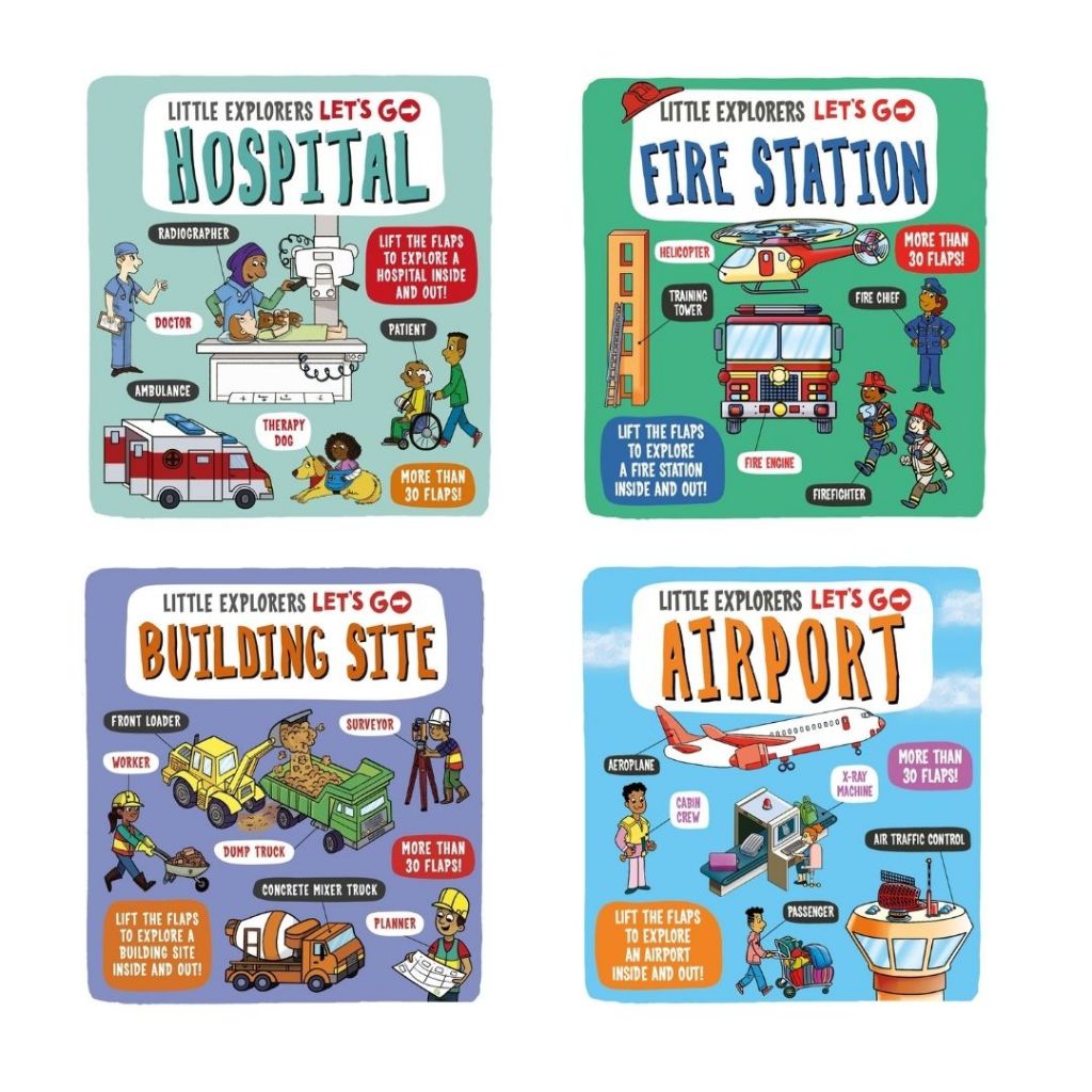 Templar - Little Explorer Let's Go Book Series