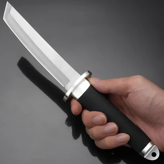 มีดทรงคาตานะ มีดพร้อมปลอก ด้ามจับกันลื่น มีดญี่ปุ่น Katana Knife มีดพก มีดแคมป์ปิ้ง