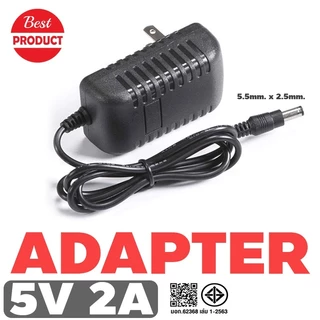 Power Adapter AC 100-240V To DC 5V 2A Supply Converter 5V 2A 5.5x2.5