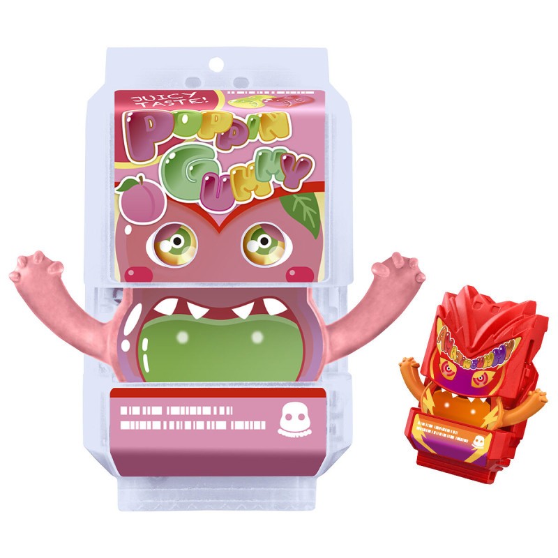 Bandai(บันได) PREMIUM BANDAI DX AMAZINGUMMY GOCHIZO & OSHABERI POPPINGUMMY GOCHIZO (PEACH) SET