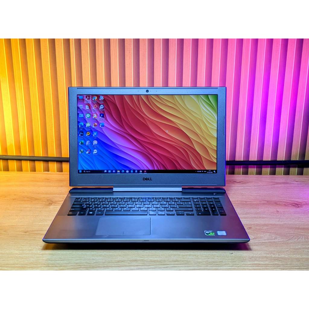 second hand notebook Notebook Gaming ได้ i7 GTX1050Ti แรงๆ เอาไว้ทำงาน ตัดต่อ เล่นเกมได้สบาย Dell  P